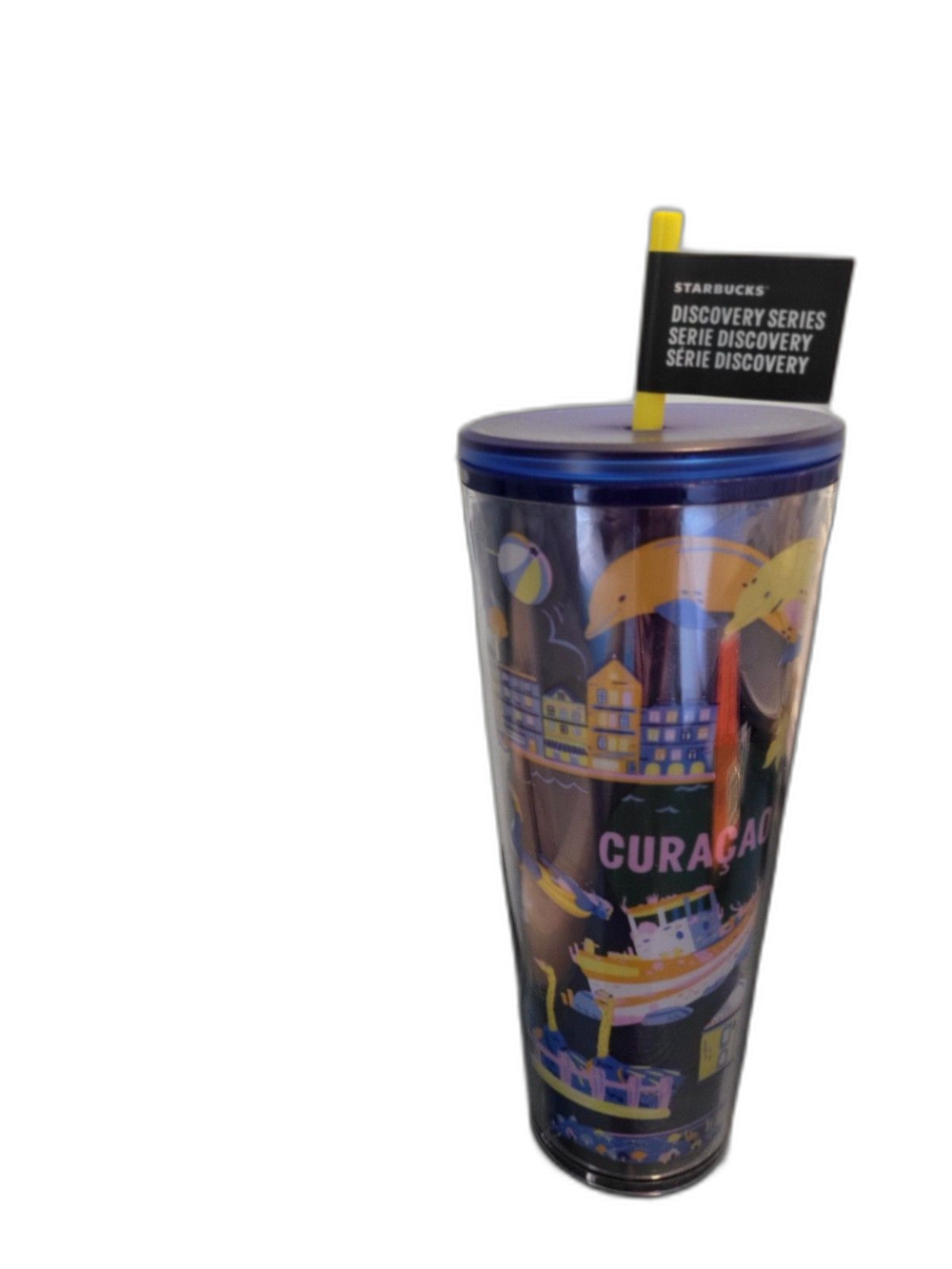 NWT Starbucks Been There Series 16oz Insulated Tumbler Curacao